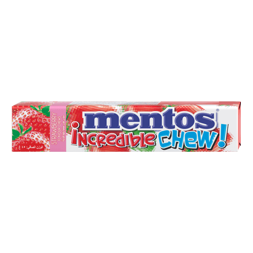 Mentos Show Strawberry Flavored Candy 45g
